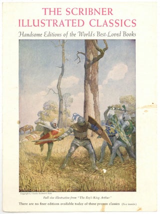 Item #601786 [Publisher's Prospectus]: The Scribner Illustrated Classics. Handsome Editions...