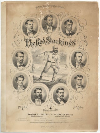 Item #601801 [Sheet Music]: Red Stockings Schottisch. Mrs. Hettie Shirley AUSTIN