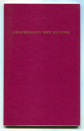 Item #602082 Gesprekken met Kuyper: Aantekeningen van A.W.F. Idenburg over gesprekken met dr....