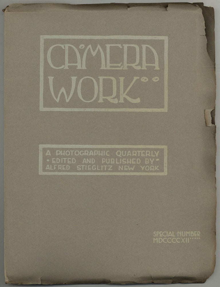 Item #602395 Camera Work. Special Number MDCCCCXII. August 1912