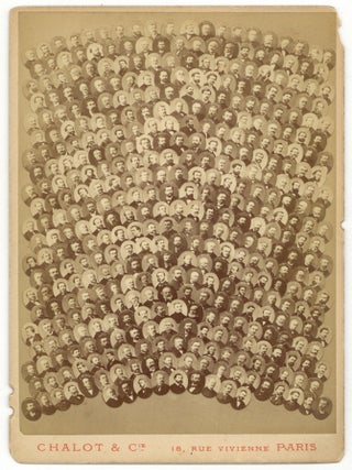 Item #602679 [Cabinet card photograph]: Group Portrait of Notable Men of France
