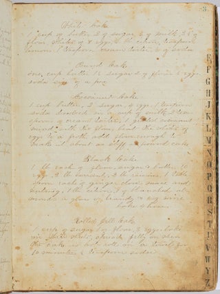 Manuscript ledger from a general store
