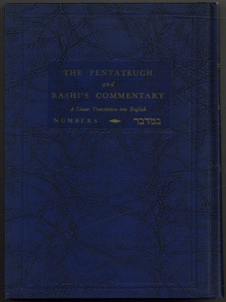 Item #603757 The Pentateuch and Rashi's Commentary: A Linear Translation into English....