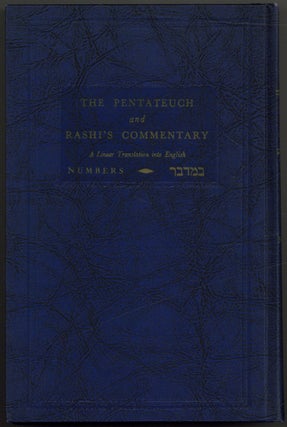 Item #603757 The Pentateuch and Rashi's Commentary: A Linear Translation into English....