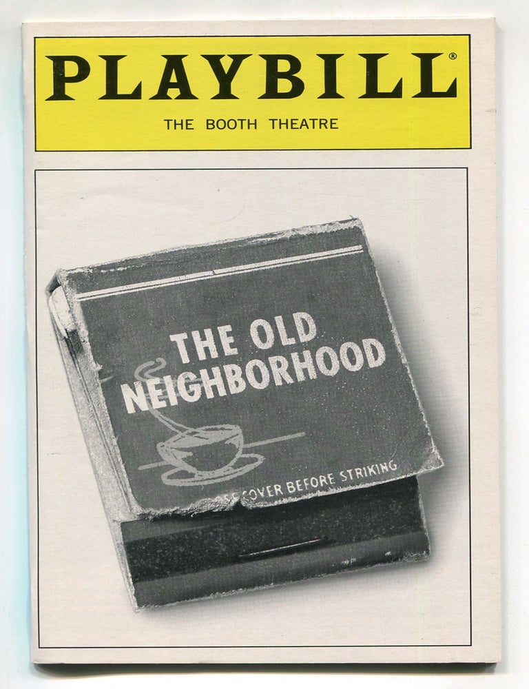 Item #603778 Playbill &ndash; December 1997, Volume 97, Number 12. Judy SAMELSON.