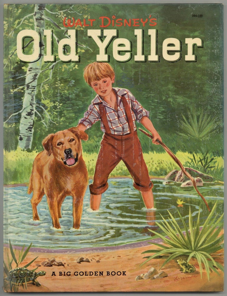Item #603826 Walt Disney's Old Yeller (A Big Golden Book). Fred GIPSON, Willis LINDQUIST, told by.