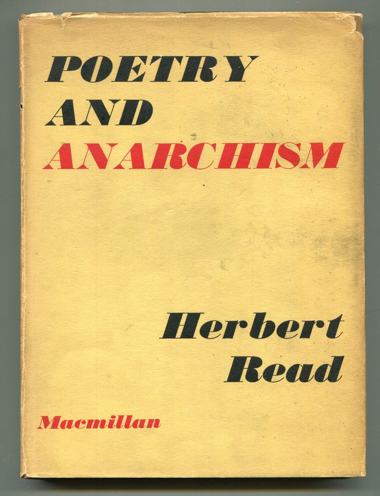Item #604066 Poetry and Anarchism. Herbert READ.