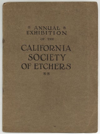 Item #604205 An Exhibition of Dry Points, Etchings, Aquatints, Color Etchings, Lithographs,...