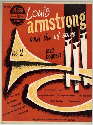Item #604618 [Vinyl Record]: Louis Armstrong and The All Stars: Volume 2 &ndash; Jazz Concert. Louis...