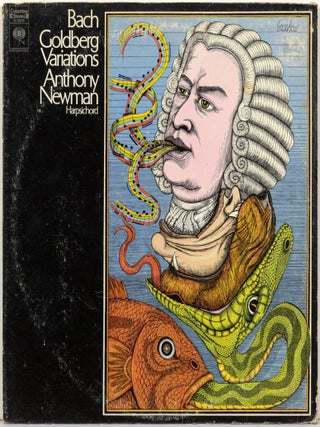 Item #605245 [Vinyl Record]: Bach: The Goldberg Variations. Johann Sebastian BACH, Anthony Newman