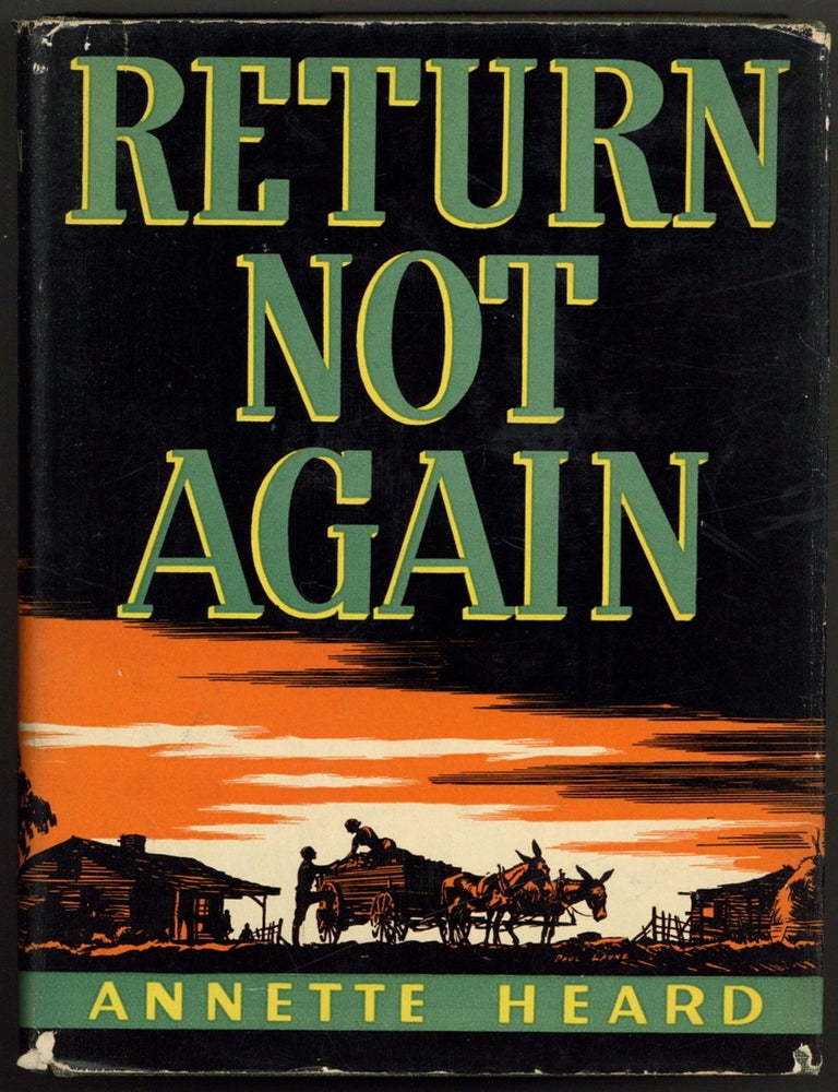 Item #605292 Return Not Again. Annette HEARD.