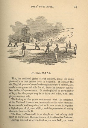 The Boys' Own Book: A Complete Encyclopedia of Athletic, Scientific, Outdoor and Indoor Sports