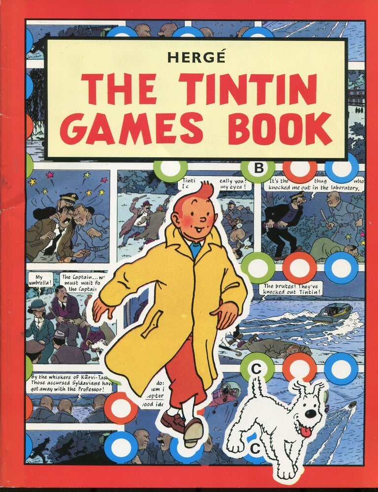 Item #605403 The Tintin Games Book. HERG&Eacute;.