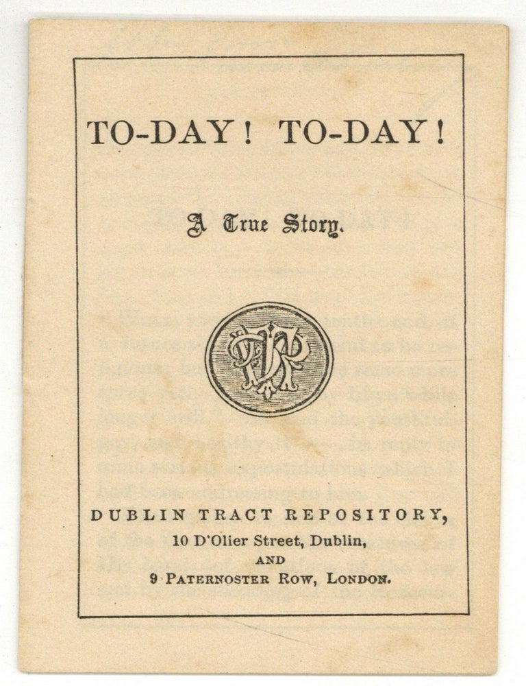 Item #605876 [Cover title]: To-Day! To-Day!