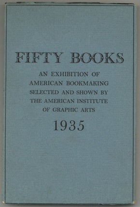 Item #606002 Catalogue of The Fifty Books of the Year for 1935