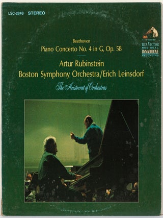 Item #606060 [Vinyl Record]: Beethoven: Piano Concerto No. 4 in G, Op. 58. Ludwig van BEETHOVEN,...