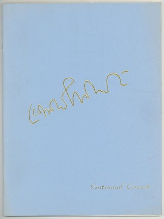 Item #606368 [Program]: The Curtis School of Music Centennial Concert. Symphony Orchestra of The...