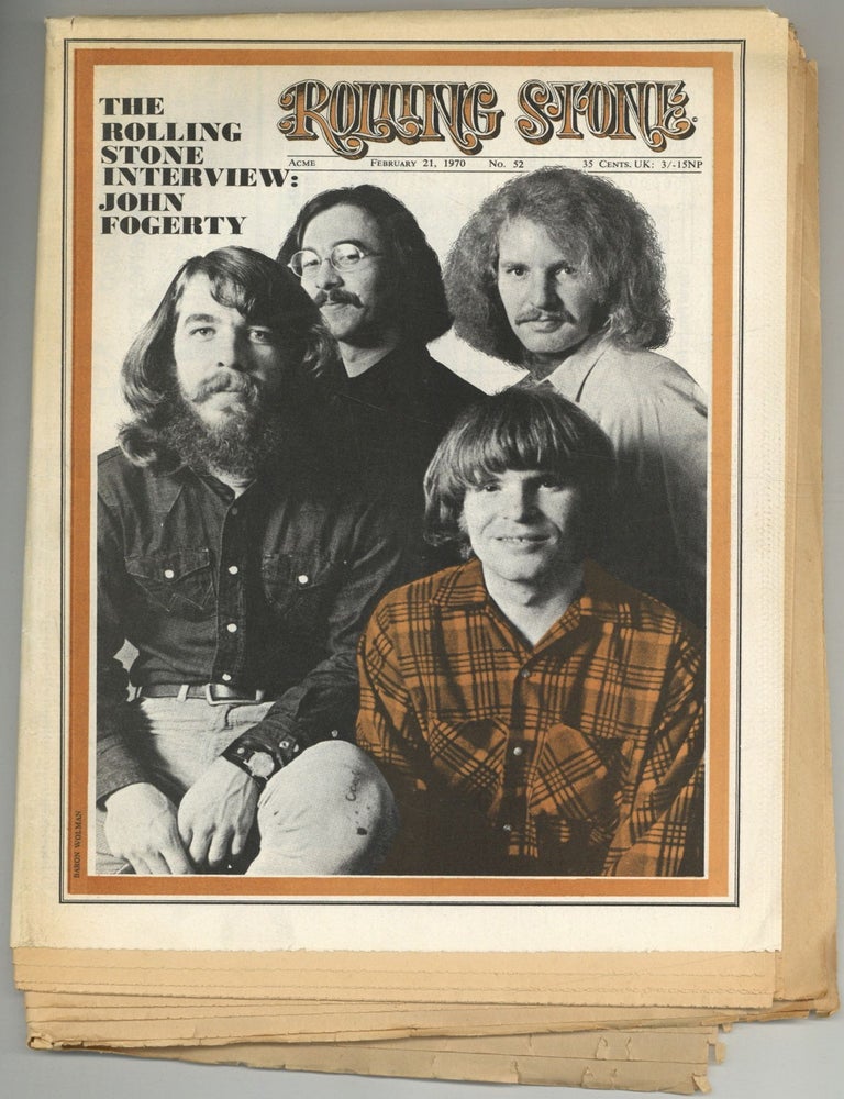 Item #606673 Rolling Stone &ndash; No. 52, February 21, 1970. John FOGERTY.