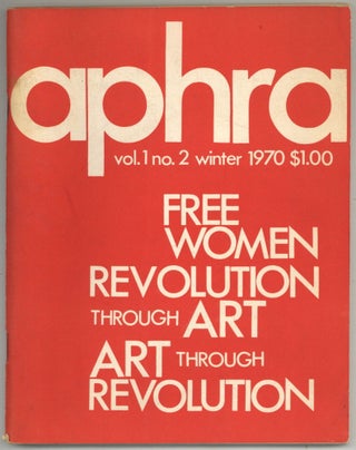 Item #606712 Aphra – Volume 1, No. 2, Winter 1970. Elizabeth FISHER