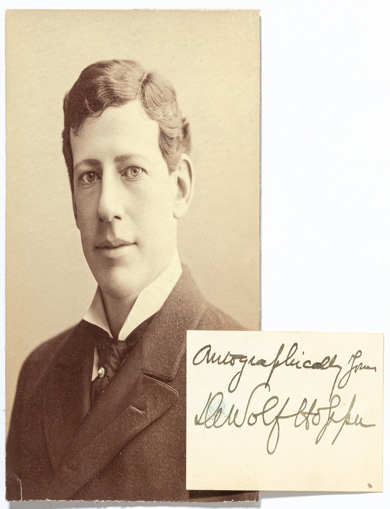 Item #606731 [Photograph and Signature of]: DeWolf Hopper