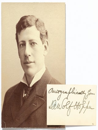 Item #606731 [Photograph and Signature of]: DeWolf Hopper
