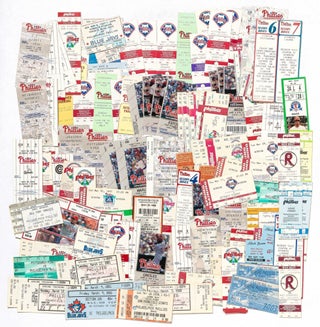 Item #606874 Collection of Philadelphia Phillies baseball ticket stubs