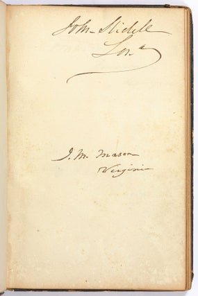 Civil War Autograph Album of Prisoners Held at Fort Warren in Boston Harbor, Massachusetts (1861-62)