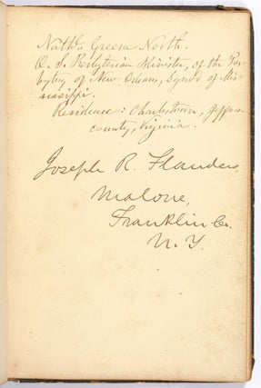 Civil War Autograph Album of Prisoners Held at Fort Warren in Boston Harbor, Massachusetts (1861-62)