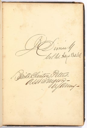 Civil War Autograph Album of Prisoners Held at Fort Warren in Boston Harbor, Massachusetts (1861-62)