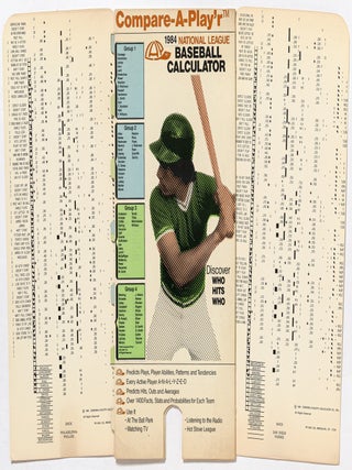 Item #607118 Compare-A-Play'r: 1984 National League Baseball Calculator