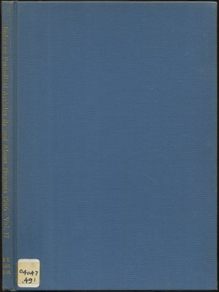 Item #607231 Index to Periodical Articles By and About Negroes (Formerly Index to Selected...