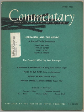 Item #607562 Liberalism and the Negro: A Round-Table Discussion [in] Commentary &ndash; Volume 37,...