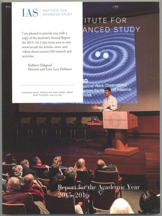 Item #607629 [Annual Report, Cover Title]: Institute for Advanced Study. Report for the Academic...