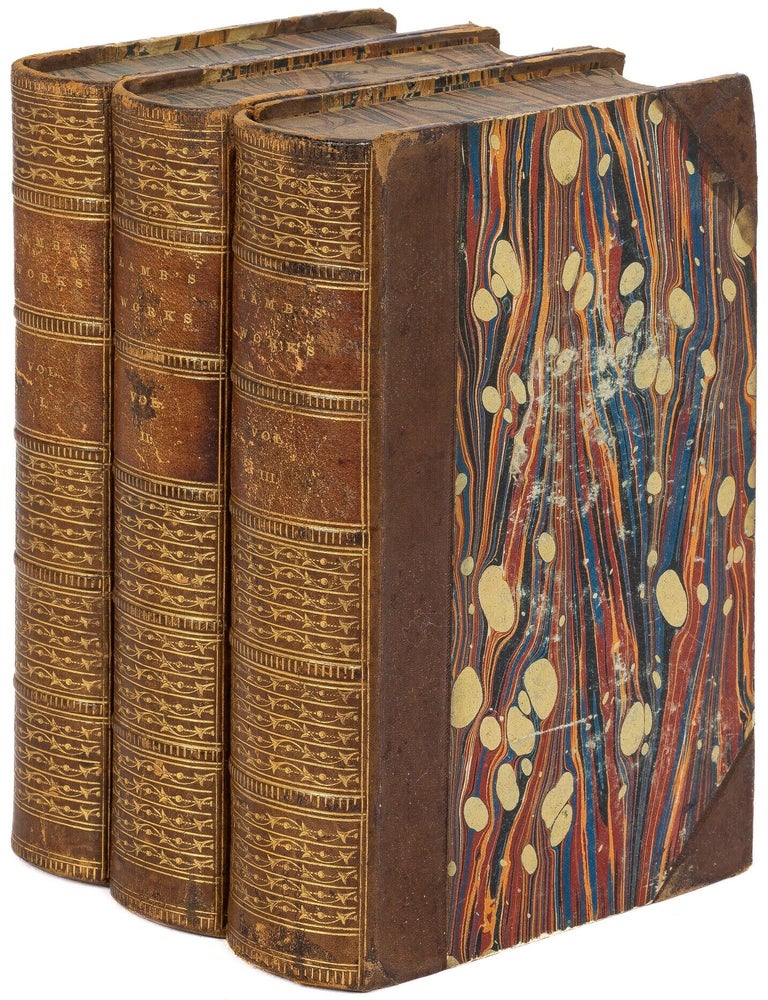 Item #607848 [Lamb's Works]: The Essays of Elia; Rosamund Gray, Essays, Letters, and Poems; The Life and Letters of Charles Lamb. Charles LAMB.