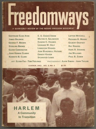 Item #607967 Harlem: A Community in Transition [in] Freedomways: A Quarterly Review of the Negro...