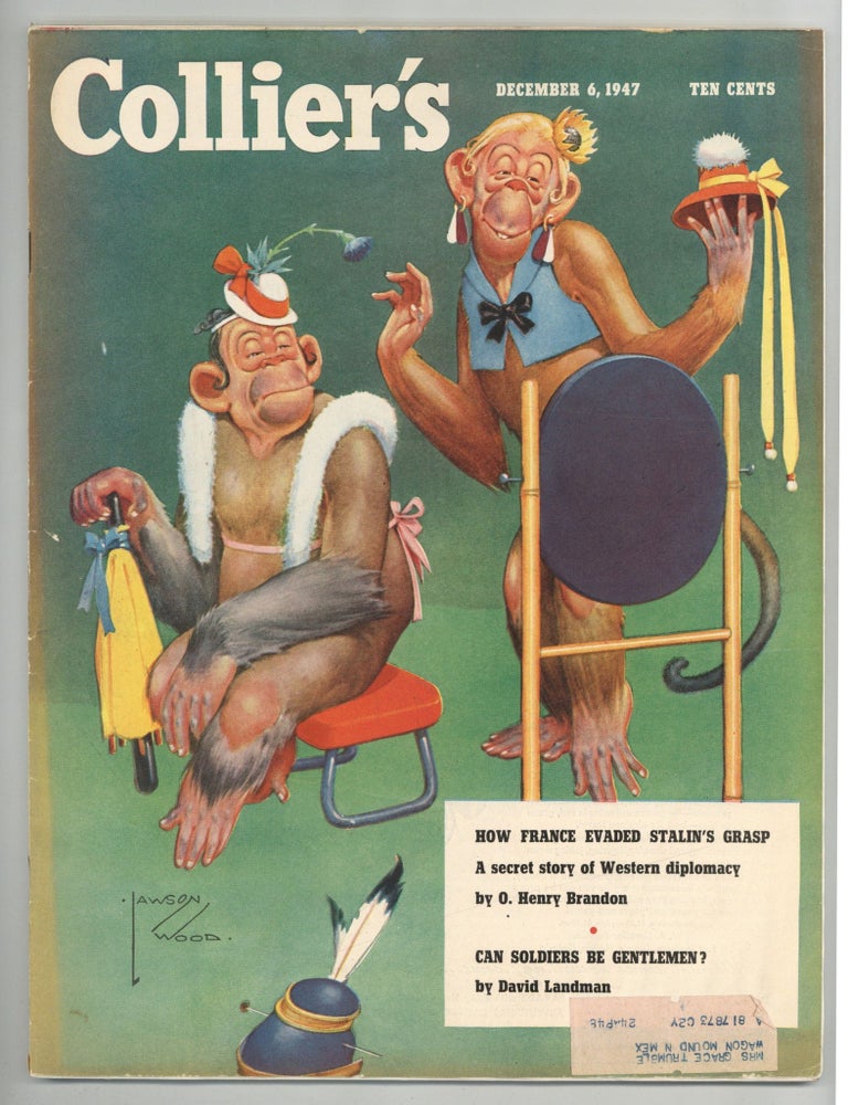 Story]:The Tin Star [in] Collier's Magazine &ndash; Vol. 120, No. 23, December 6, 1947. John M. CUNNINGHAM.