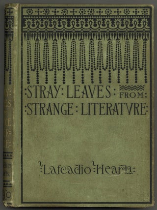 Item #608399 Stray Leaves from Strange Literature. Stories Reconstructed from the Anvari-Soheill,...