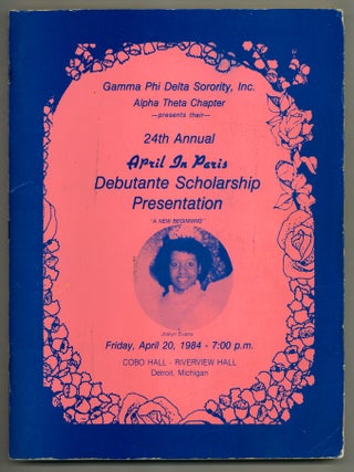 Item #608708 [Cover Title]: Gamma Phi Delta Sorority, Inc. Alpha Theta Chapter presents their...