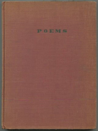 Poems. Kenneth FEARING, James T. Farrell.