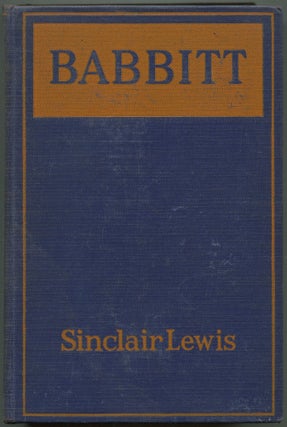 Item #608796 Babbitt. Sinclair LEWIS