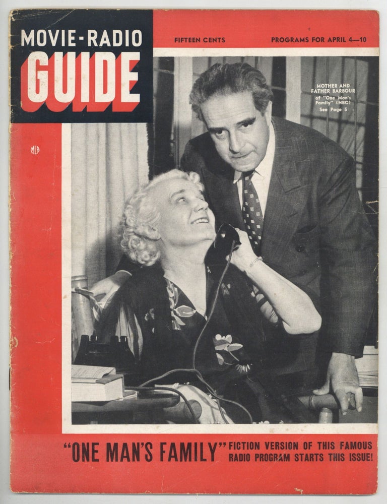 Item #608874 Movie-Radio Guide &ndash; Volume 11, Number 26. April 4-10, 1942.