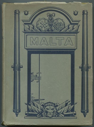 Item #609651 Malta. Painted by Vittorio Boron. Described by Frederick W. Ryan. Vittorio BORON,...