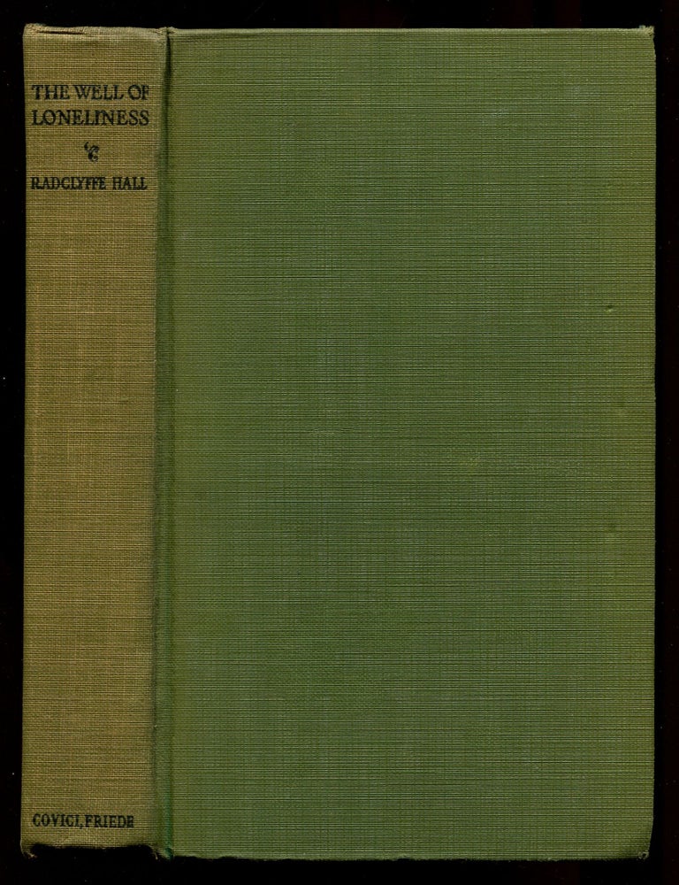 Item #609682 The Well of Loneliness. Radclyffe HALL.