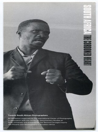 Item #609865 [Exhibition Program]: South Africa: The Cordoned Heart. Twenty South African...