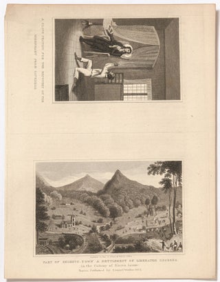 Item #610084 Uncut Sheet of Two Steel Engravings from Thomas Smith and John O. Choules'...