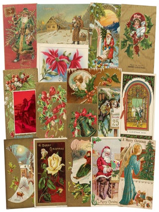 Item #610101 Group of 16 Early 20th Century Christmas Postcard