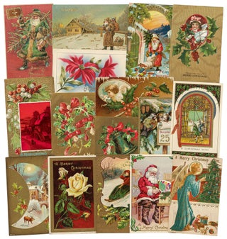 Item #610101 Group of 16 Early 20th Century Christmas Postcard