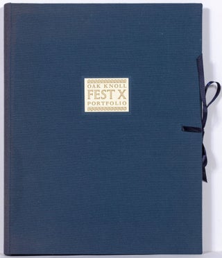 Item #610120 Oak Knoll Fest X Portfolio: A Collection of Broadsheets