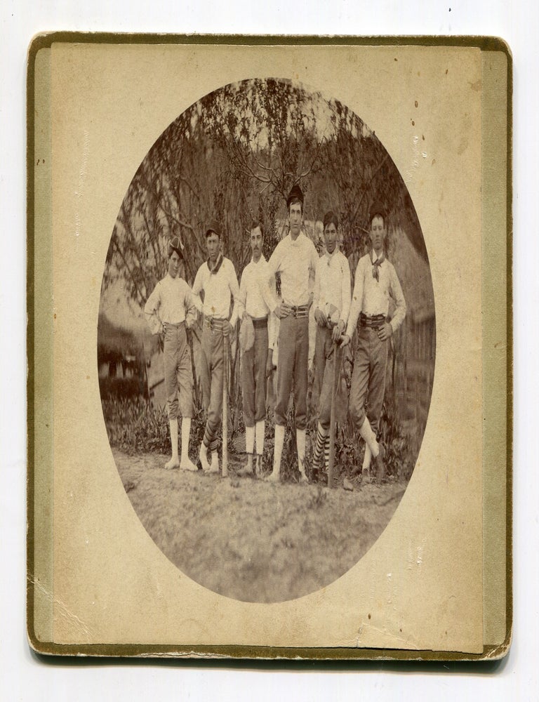 Item #610174 Early Baseball Cabinet Card. Circa 1867