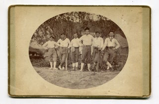 Item #610174 Early Baseball Cabinet Card. Circa 1867